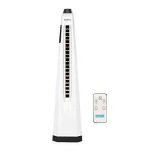 Symphony Surround-i Bladeless Tower Fan | White |Touch Screen Control Panel & Remote |