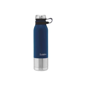 Dubblin Crown Premium Stainless Steel Water bottle Blue