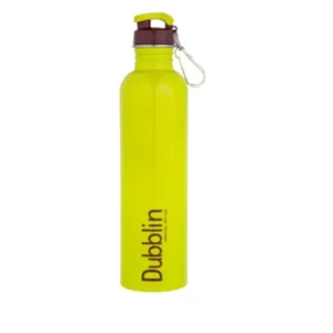 Dubblin My Bottle Water Bottle 1000ml Lemon Yellow