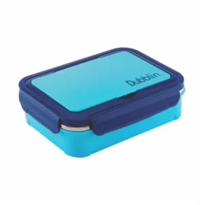 Dubblin Buffet Stainless Steel Lunch Box clip type with inner container - Blue