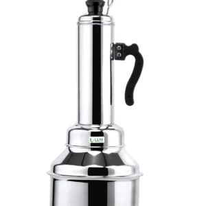 LLM Stainless Steel Puttu Maker with Steamer Plate & Steel Stick, 1.5 Ltr