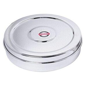 Embassy Chapati Box Sleek (1650 ml; Size 13) - Multipurpose Stainless Steel Container