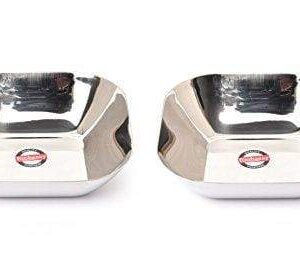 Embassy French Serving Bowl, Size 3, 700 ml, 18.3 cms (Pack of 2, Stainless Steel)