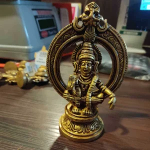 Brass Ayyappa Swamy Idol