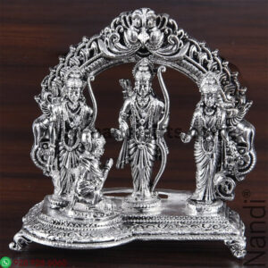 Antiq German Silver Ram Darbar 3inch