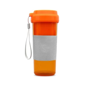 Pigeon Neo USB rechargeable Personal Blender for Smoothies, Shakes with Juicer Cup Jar, 330 ml, Orange