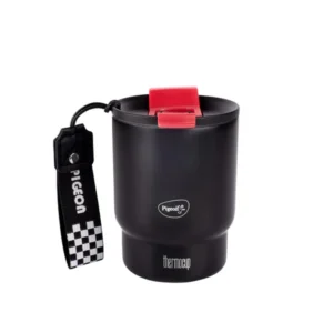 Pigeon Stainless Steel Vacuum Insulated Thermo Cup | 350 ml | Black