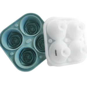 Rena Rose Ice Mould | 4 | Perfect for both Freezing & Baking |
