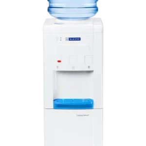 BLUESTAR Bottled Water Dispenser With Refrigerator Floor Standing Colour White