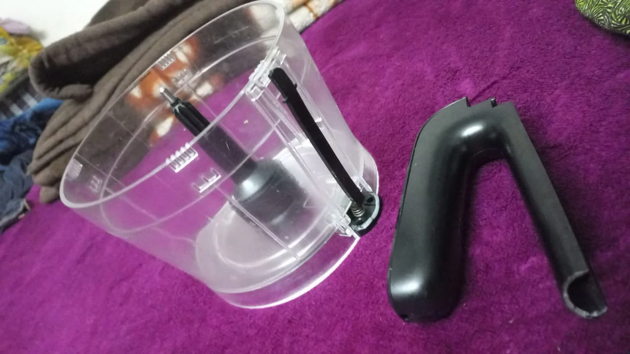 Replacement masterchef bowl with handle compatible for Preethi Cosmo Mixer Grinder Only
