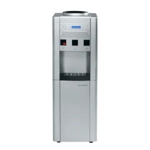 BLUESTAR Bottled Water Dispenser With Refrigerator Floor Standing Colour Grey