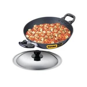 Hawkins Futura Nonstick Kadhai 2.5 L, 26 cm, 3.25 mm