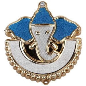 Ganesh KumKum Box Zari