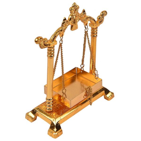 Metal Laddu Gopal Jhula