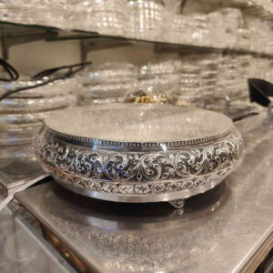 GS ANTIQ FLORAL PLATE 12inch