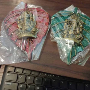 Ganesh Hanging Green and Red