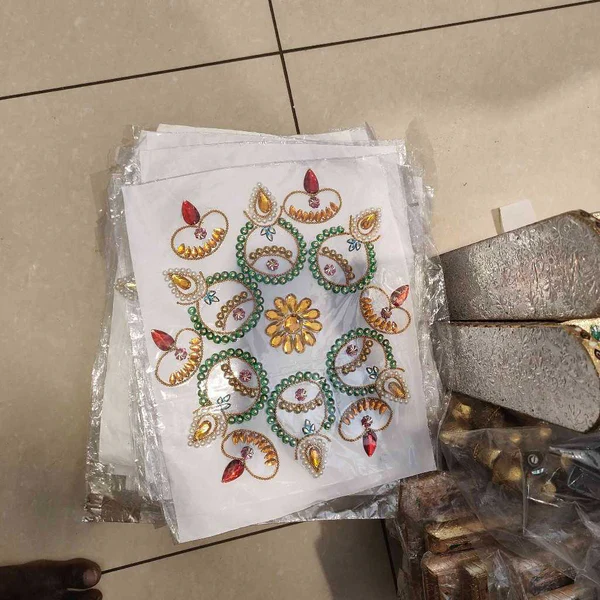 KUNDAN RANGOLI SET BIG ASSORTED