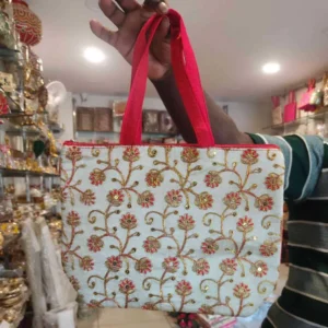 Embroidery Bag 9x12 Floral 1pc