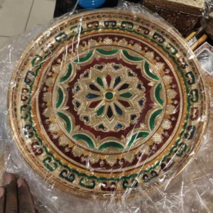 Minakari Pooja Thali Spl No 13