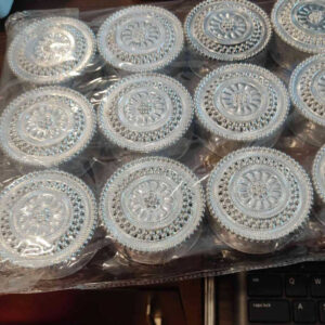 Silver Fibre Box Medium 1pc