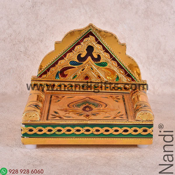 Minakari Pooja Singasan 6X4