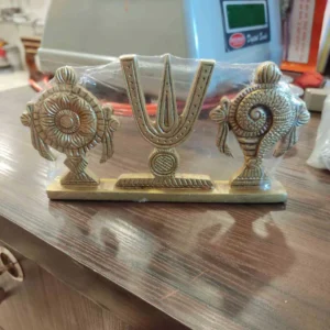 Brass Shanku Chakra Namam