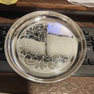 GS PLAIN ENGRAVE PLATE 8inch