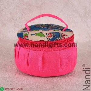 Kalamkari Zip Bangle Box