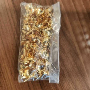 Gold Plated Flowers 108 Pcs