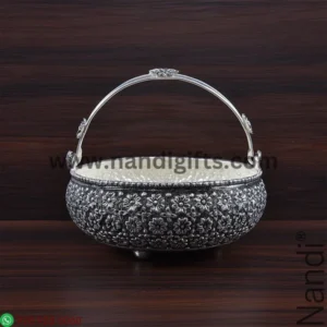 GS Antiq Flower Designs Basket