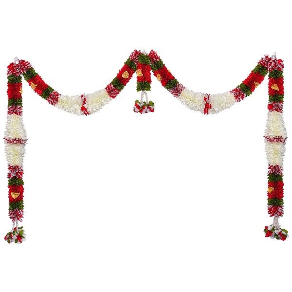 Sooraj Mukhi Doorset Toran Pink