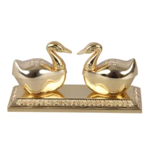 Swan KumKum Box Twin