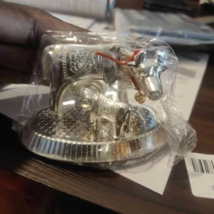 Whitemetal Cow And Calf Medium