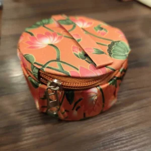 Pichwai Lotus Bangle Box Zipper