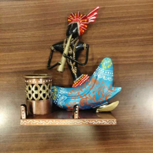 Rajasthani Langa Musican Pen Stand