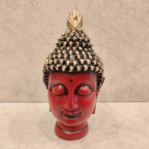 Budha Head Big Black /Brown