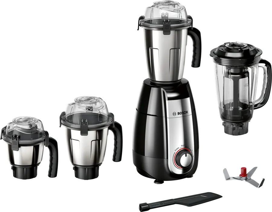 Bosch TrueMixx Pro 1000W Mixer Grinder Black | MGM8842BIN