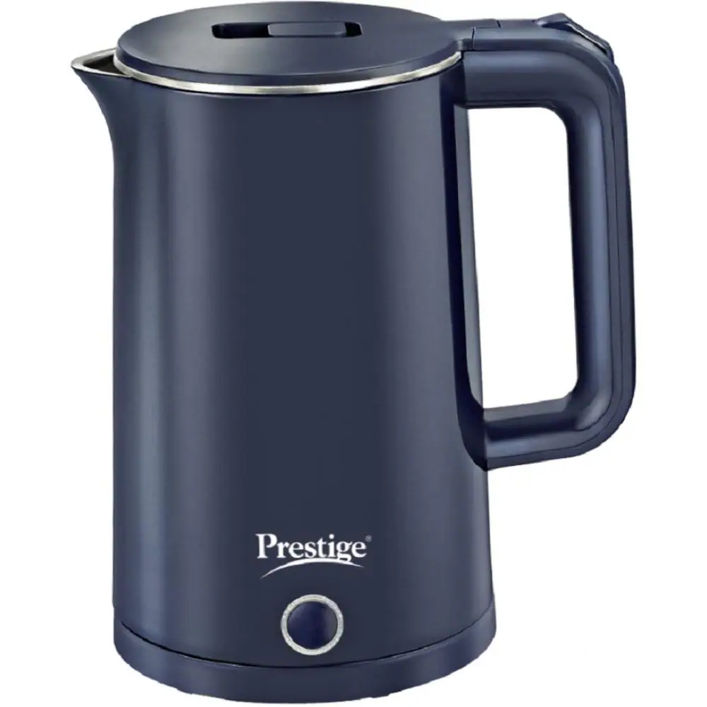 Prestige Stainless Steel Electric Kettle - Pkcb (1.7L With Concealed Element), 1500 Watts, Blue, 1.7 Litre