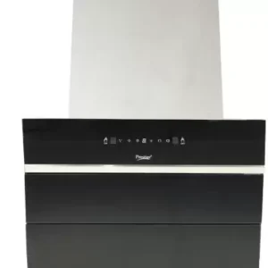 Prestige Zara 600 Auto-clean Glass Kitchen Hood with Revolutionary Motion sensor, 1100m3/HR Suction