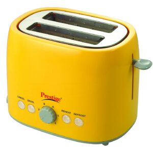Prestige PPTPKY 850-Watt Pop-up Toaster, Yellow