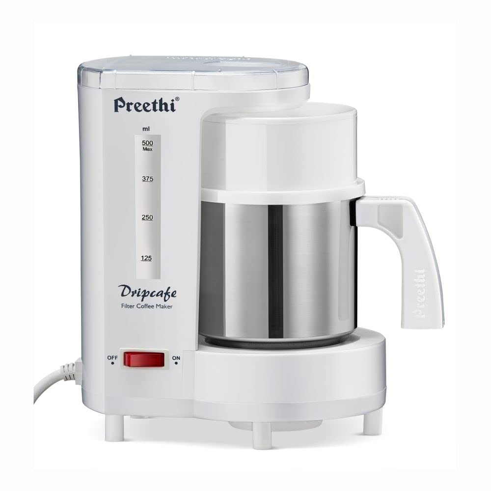 Preethi Dripcafe Coffee Maker (White)