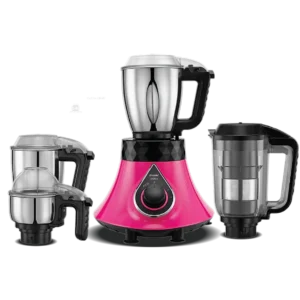 Preethi Storm 750-Watt Mixer Grinder with 4 Jars (Pink)