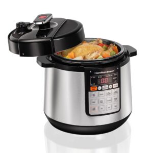 Hamilton Beach 10-in-1 Electric Pressure Cooker 5.7L with Steel container