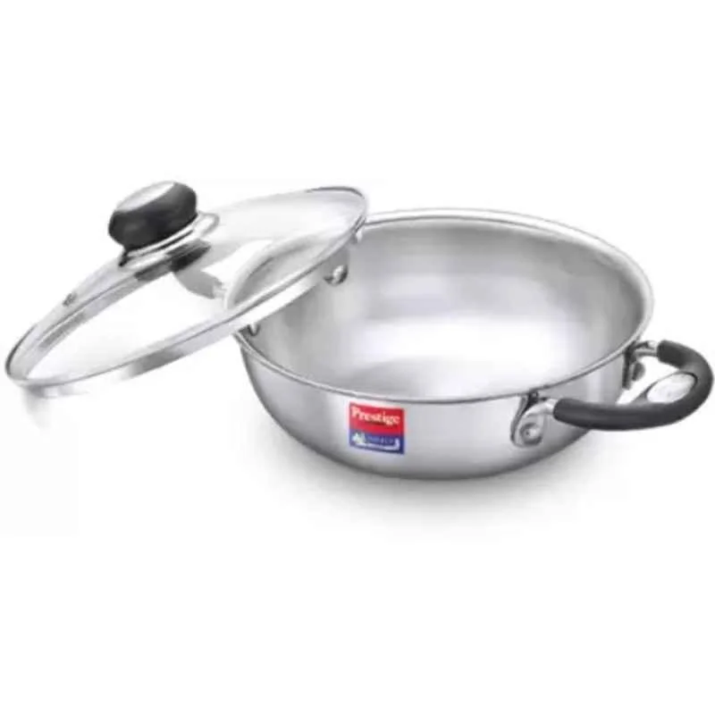 Prestige Kadai -Splendor Triply 220Mm W/Lid