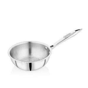 KESARIYA SS THICKPLY DEEP FRYPAN 800ML