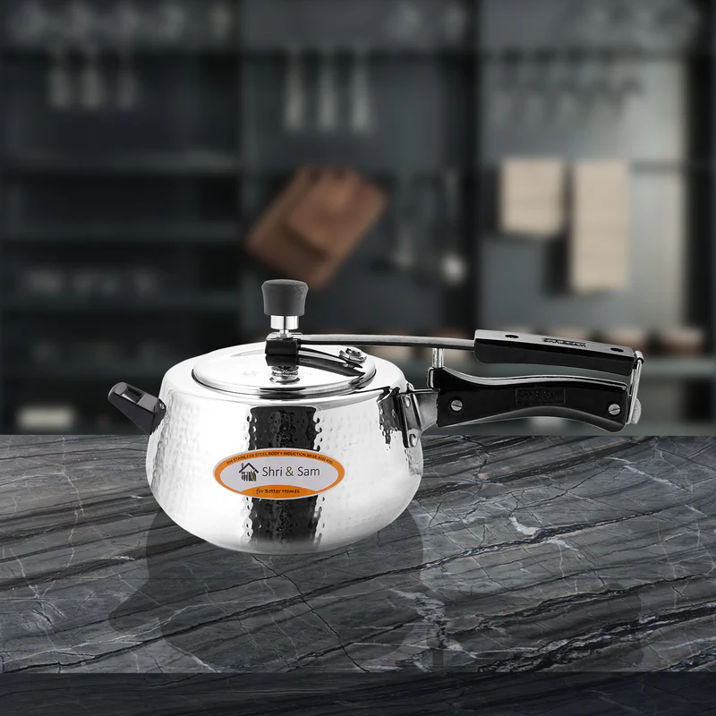 Shri & Sam Cooker Opus Hammered SS 2Ltr