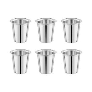 KESARIYA SS 18G COFFEE GLASS (SET OF 6)