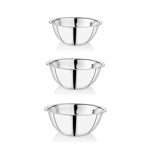 KESARIYA SS MIXING BOWL BABY(SET OF 3)