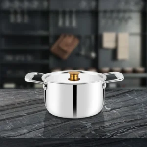 Shri & Sam Triplica Casserole W/L SS 20 CM