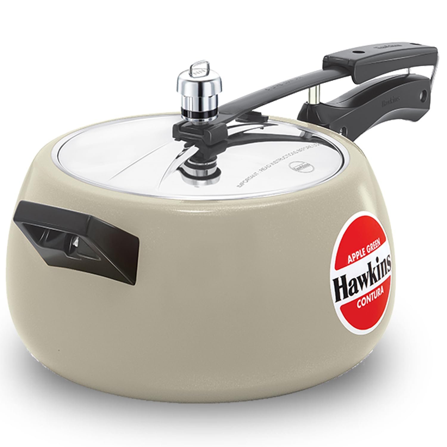 Hawkins Cooker Ceamic Coater Contura Green 5Ltr